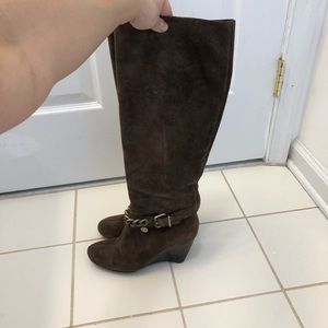 BCBG suede boots